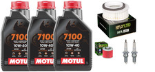TAGLIANDO MOTUL 7100 10W40 FILTRO OLIO ARIA CANDELE YAMAHA  XVS 650 DRAGSTAR 97