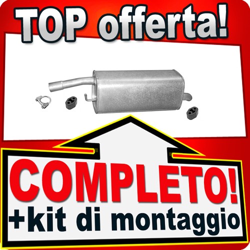Silenziatore posteriore ford - silenziatore,
