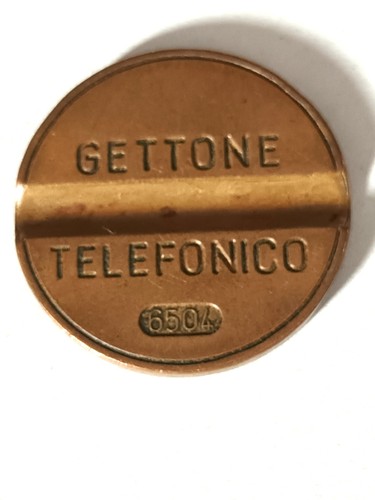 Gettone telefonico logo - telefonico, no