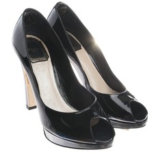 Peeptoes Dior nero 37,5 euro