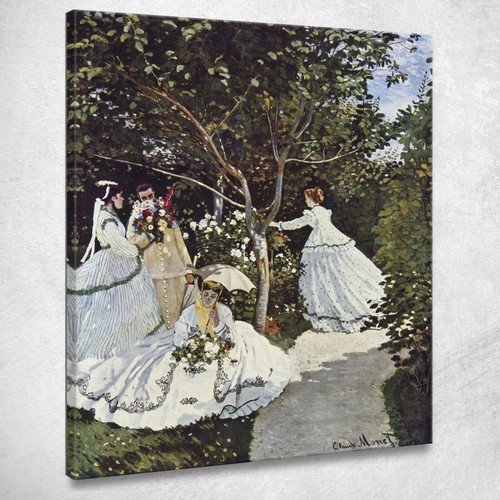 Donne nel giardino 1866 - donne,