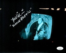 Michael Villani Firmato 8x10 Uomo sulla Luna Merv Griffin Autentico Auto JSA COA