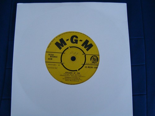 Connie francis jealous of - francis,