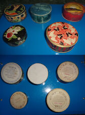 Scatola cipria poudre cheramy Anni 1920 1930 1940 VALLI SVANA NUBE D'ORO Francia