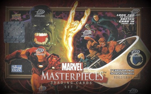 2008 marvel masterpieces - marvel,