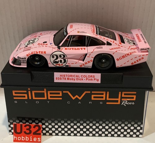 Slot car racer sideways - slot,