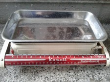 Bilancia con piatto Kosett Tarier-Gewicht 10 kg uso famiglia - anni ‘60