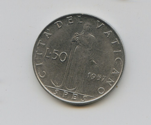 1957 moneta citta del - 1957,