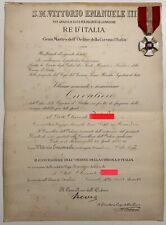 REGNO D’ITALIA CAVALIERE