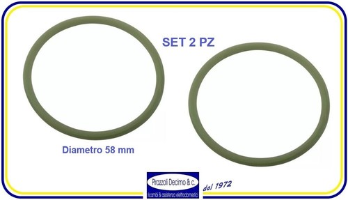 Set 2pz guarnizione sotoccoppa - set,