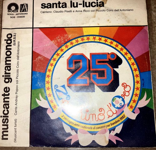 Disco vinile giri - 45, 25°