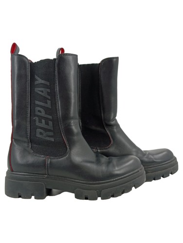 Replay stivaletti donna neri - stivaletti,