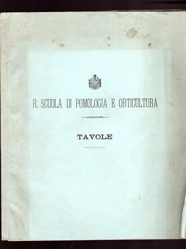 Regia scuola pomologia e - scuola,