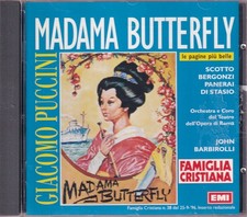 GIACOMO PUCCINI MADAMA BUTTERFLY CD SCOTTO LE PAGINE PIU' BELLE Ottimo E00404