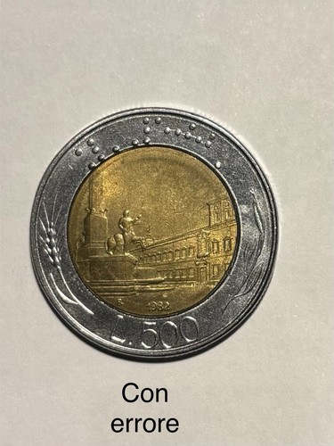 Moneta lire italiane 500 - lire,