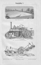 Aratro a Vapore Pflug "