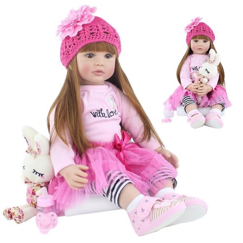 Lkbobir bambole reborn 60cm - bambole,