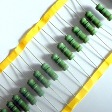 5 pezzi 0,5 Ohm 5W 5% Resistenza basso rumore a filo avvolto 500 milliohm 5W