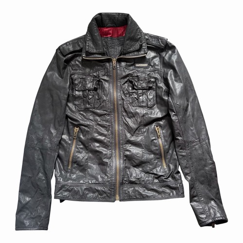 Superdry giacca pelle - superdry,