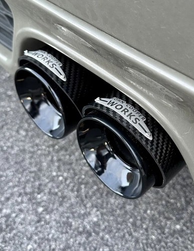 85mm mini jcw punta scarico - mini,