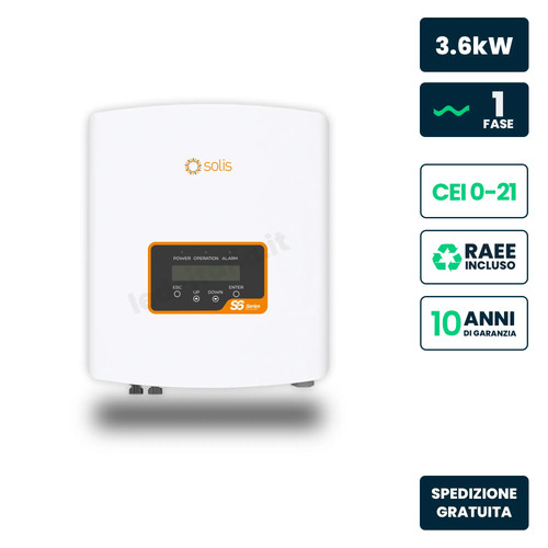 Inverter solis 6kw - solis, 3.6kw