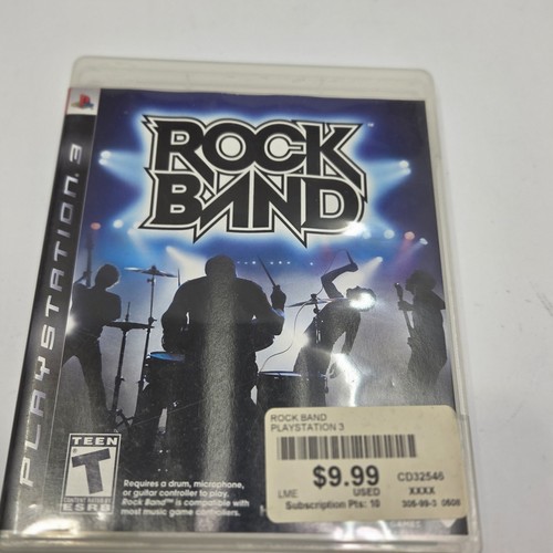 Rock band ps3 playstation - rock,