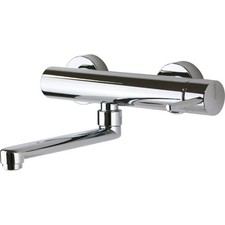 Miscelatore lavello cucina a parete colore cromo Gattoni 1460/14C0