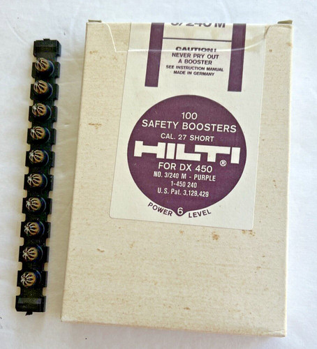 Nuovo hilti 100 - 100, booster