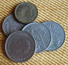 Spagna Lotto di Pesetas Franco
