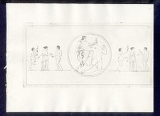 SCENA SU VASO ANTICO ,  di