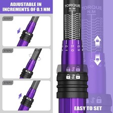 Chiave Dinamometrica 1/4”, 1-25 Nm Chiave Dinamometrica Bici e Moto con 0,1 Nm