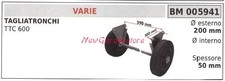Ruota VARIE tagliatronchi TTC