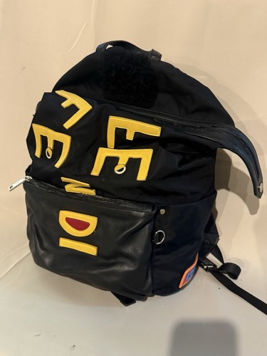 Zaino fendi nero - zaino,