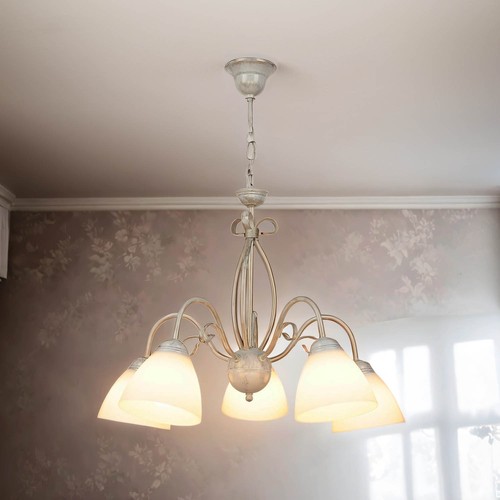 Lampada sospensione rustica - a,