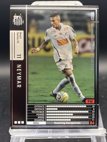 Neymar panini wccf 2010 - neymar,