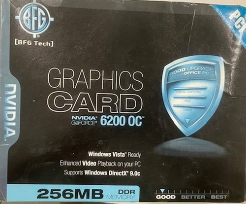 Bfg nvidia force 6200 - 6200, oc