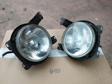 Coppia fari anteriori con supporto Volkswagen LT anno 1978 (fari tondi)