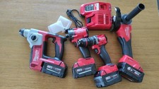 Milwaukee m18 Brushless Kit Attrezzi Completo di Batterie 6ah 18V Caricabatterie