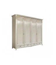 Armadio classico 4 porte Legno