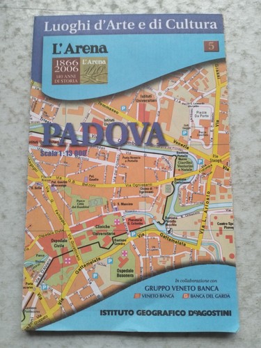 Cartina padova luoghi - cartina, di