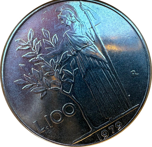 Moneta 100 lire - 100, 1979