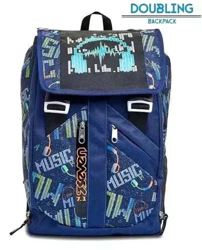 Zaino seven scuola estensibile - scuola,