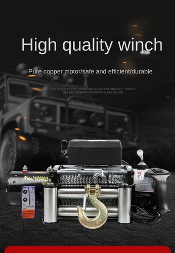 Verricello elettrico 12v - elettrico, 12v/24v
