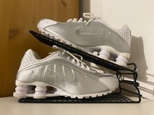Nike Shox R4 Bianco Argento