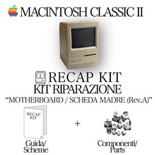 Kit Recap Riparazione Apple Macintosh CLASSIC II Rev. A Motherboard Capacitor