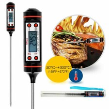 TERMOMETRO DIGITALE PROFESSIONALE DA CUCINA CON SONDA PER ALIMENTI E BARBECUE