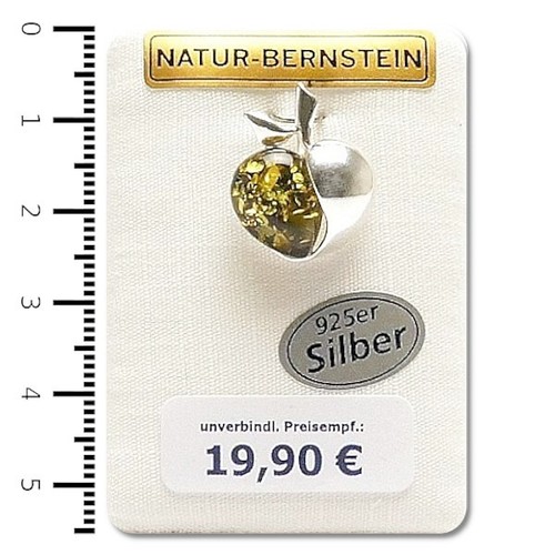 Ciondolo ambra naturale 100%