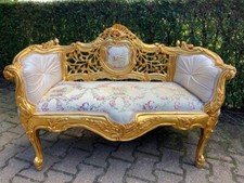 Divano Francese Luigi XVI Oro