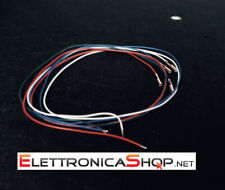 Kit 4 cavi audio per cablaggio ricablaggio braccio testina giradischi 34 cm.HiFi