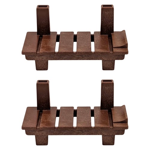 Playmobil panchine marroni - 2,